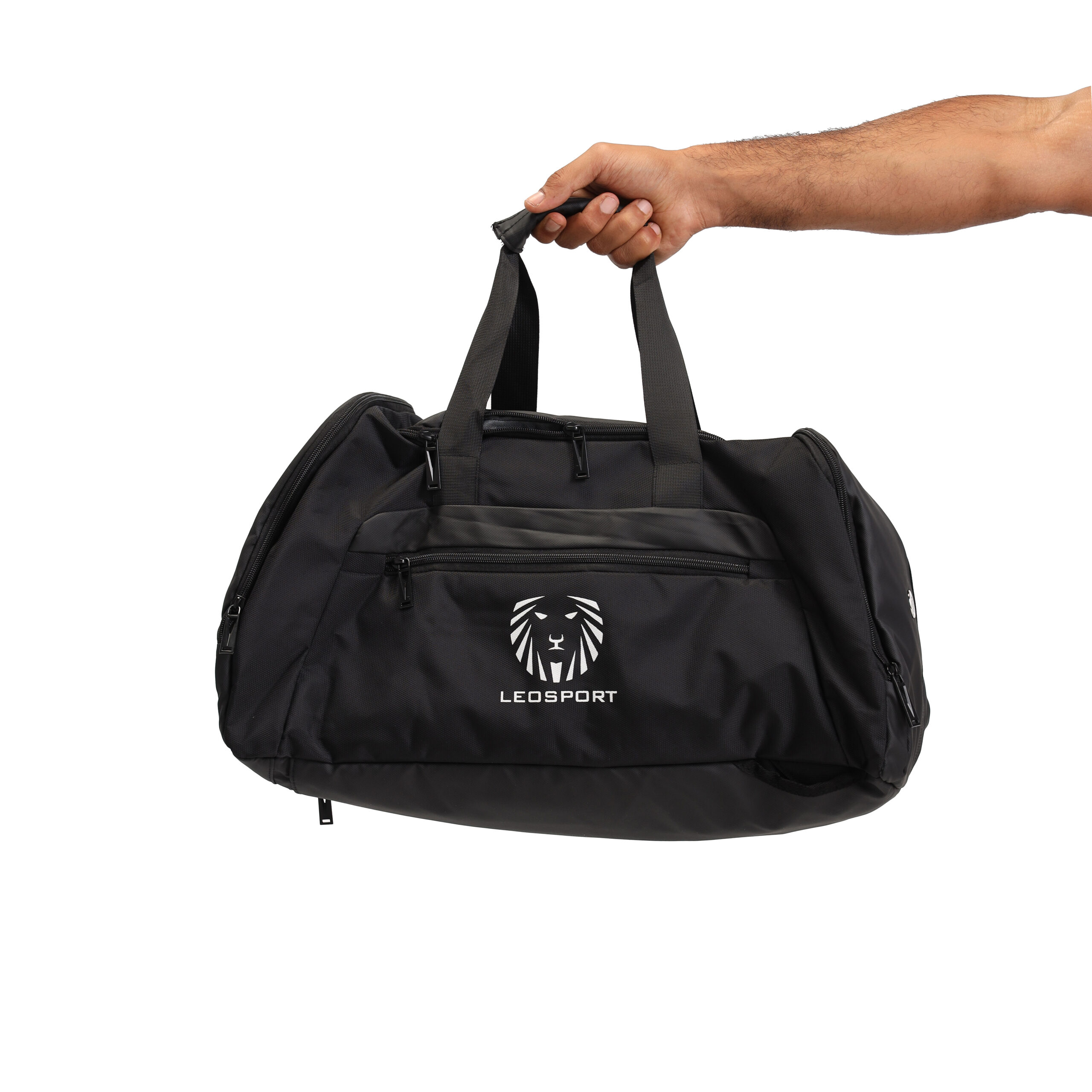 Multizipper Duffel Bag